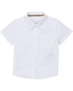 Burberry Kids Mini Owen Short Sleeve Embroidery: Aboyd (Infant/Toddler)