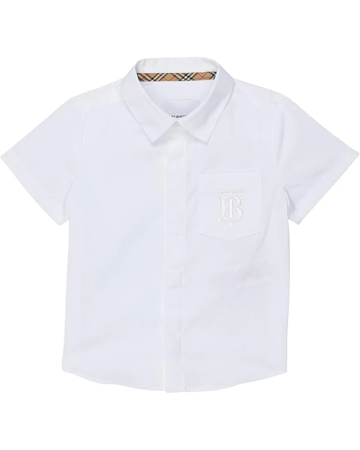 Burberry Kids Mini Owen Short Sleeve Embroidery: Aboyd (Infant/Toddler) Burberry Kids Mini Owen Short Sleeve Embroidery: Aboyd (Infant/Toddler) -Burberry