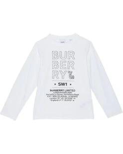 Burberry Kids Joel Long Sleeve Tee (Little Kids/Big Kids)