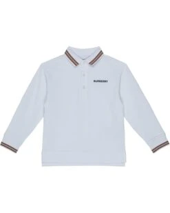 Burberry Kids Christo Polo Long Sleeve (Toddler/Little Kids/Big Kids)