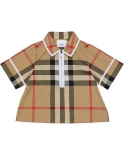 Burberry Kids Thalia Check (Little Kids/Big Kids)