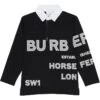 Burberry Kids Jessy Text Polo (Toddler/Little Kids/Big Kids)