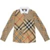Burberry Kids Etienne Long Sleeve Check (Little Kids/Big Kids) -Burberry 7161fONNMnL. AC SR736920