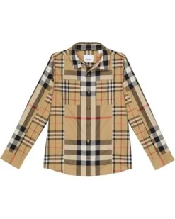Burberry Kids Tristan Check (Toddler/Little Kids/Big Kids)