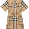 Burberry Kids Clotilde Check (Toddler/Little Kids/Big Kids)