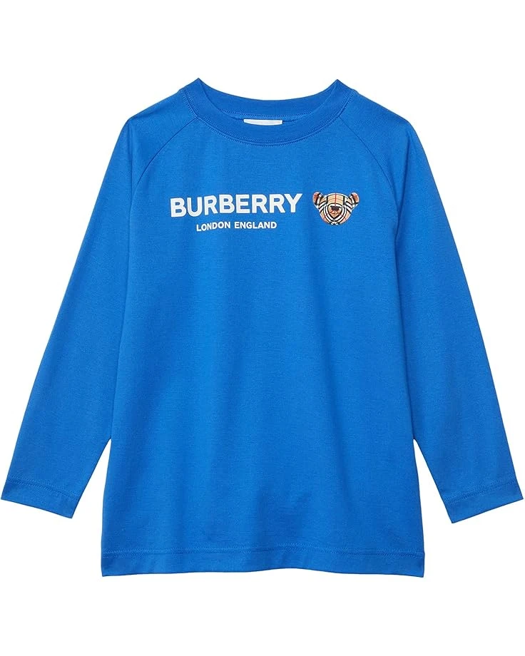 Burberry Kids Cobalt Bear Tee (Little Kids/Big Kids) Burberry Kids Cobalt Bear Tee (Little Kids/Big Kids) -Burberry