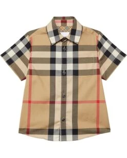 Burberry Kids Owen Short Sleeve (Little Kids/Big Kids)