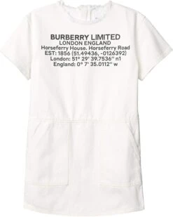 Burberry Kids Viola Shift Dress (Little Kids/Big Kids)