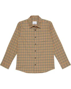 Burberry Kids Owen Long Sleeve Micro (Little Kids/Big Kids)