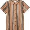 Burberry Kids Fredrick Icon Short Sleeve Shirt (Little Kids/Big Kids)