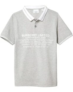 Burberry Kids Rossal Polo (Little Kids/Big Kids)