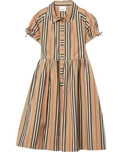Burberry Kids Icon Stripe Dress (Little Kids/Big Kids)