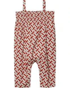Burberry Kids Marin Monogram Overalls (Infant/Toddler)